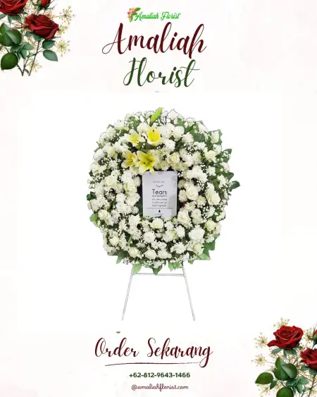 Krans Bunga Duka Geluran